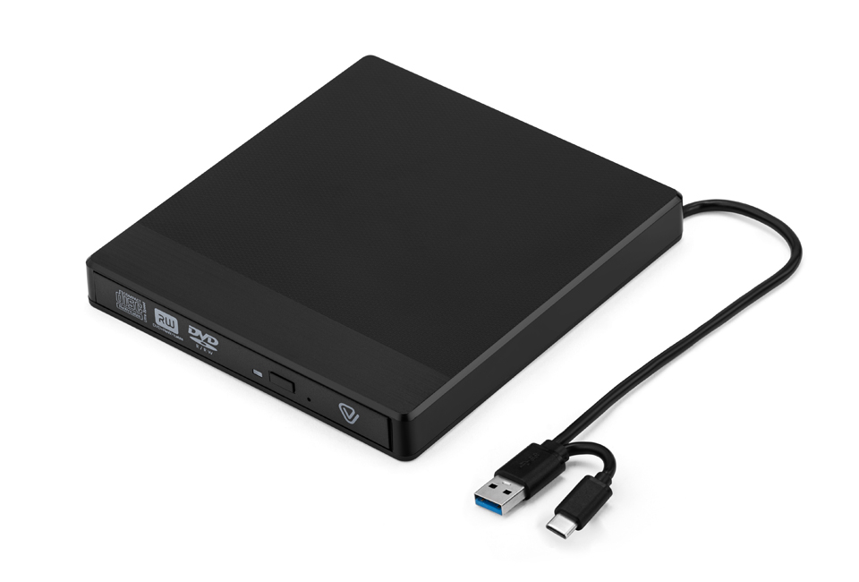 External CD and DVD drive and burner