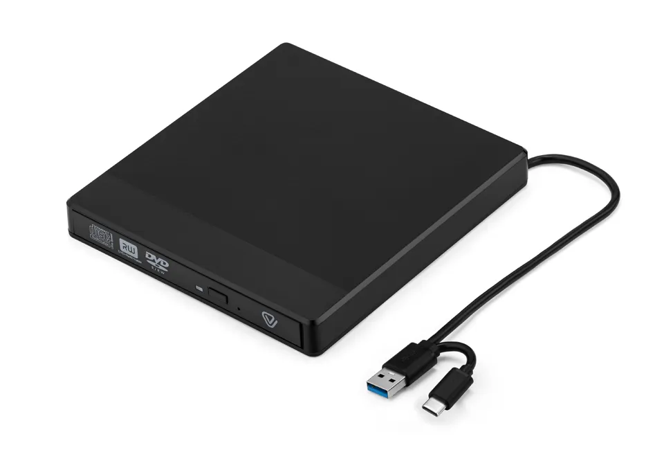 External CD and DVD drive and burner