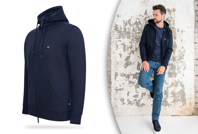 Pull en polaire avec ou sans capuche pour hommes