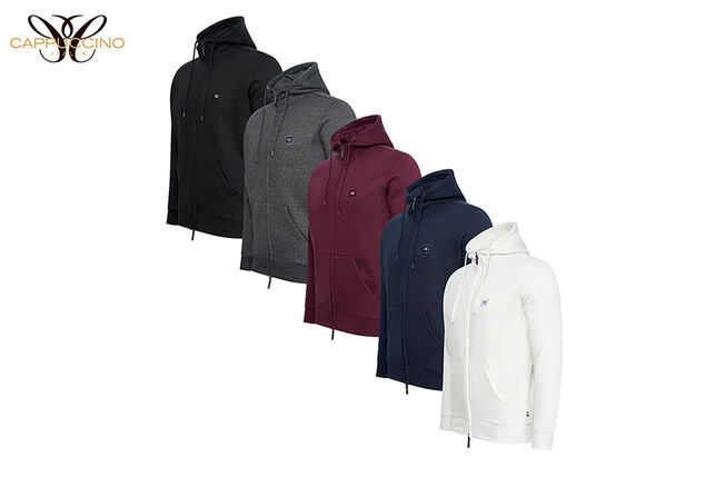 Pull en polaire avec ou sans capuche pour hommes