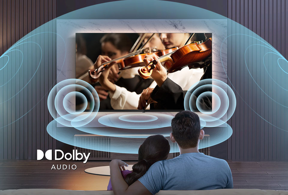 Smart TV QLED Blacklight de 43 polegadas