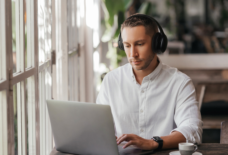 Casque Bluetooth r&eacute;ducteur de bruit