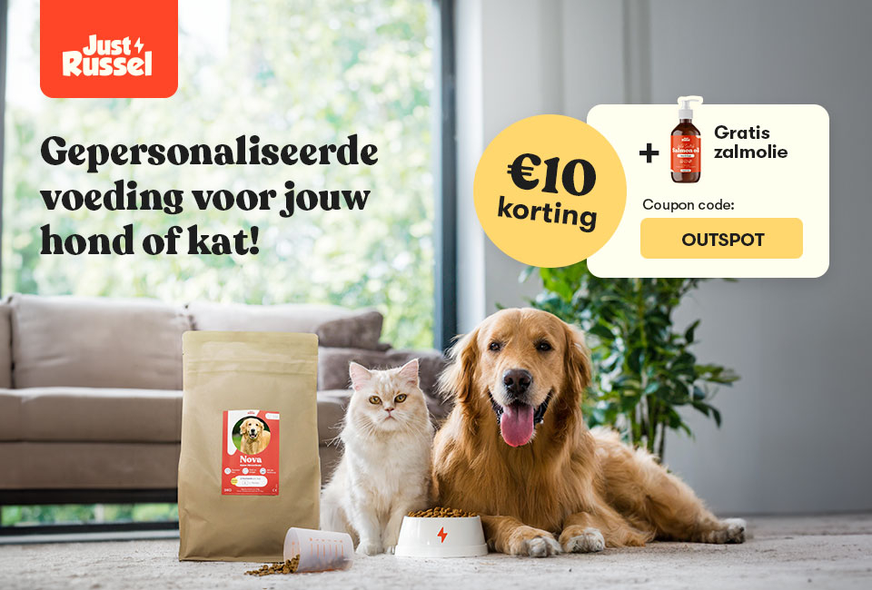 Just Russel: 10 euro korting en gratis zalmolie
