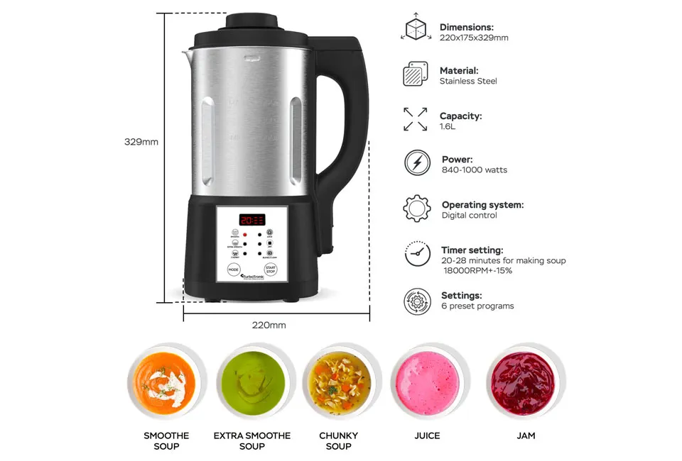 Machine &agrave; soupe