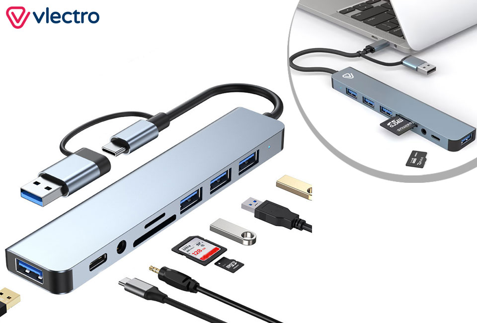 8-in-1 USB adapter