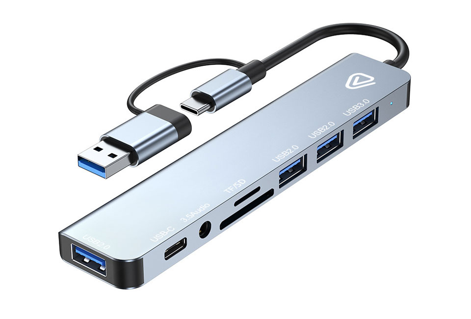 8-in-1 USB adapter