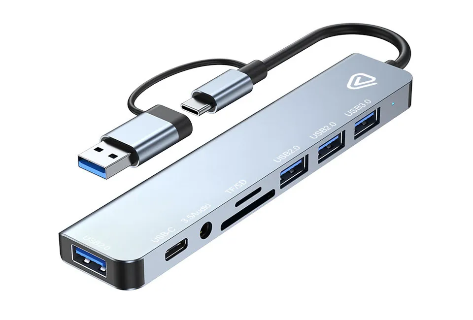 8-in-1 USB adapter