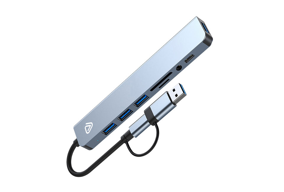 8-in-1 USB adapter
