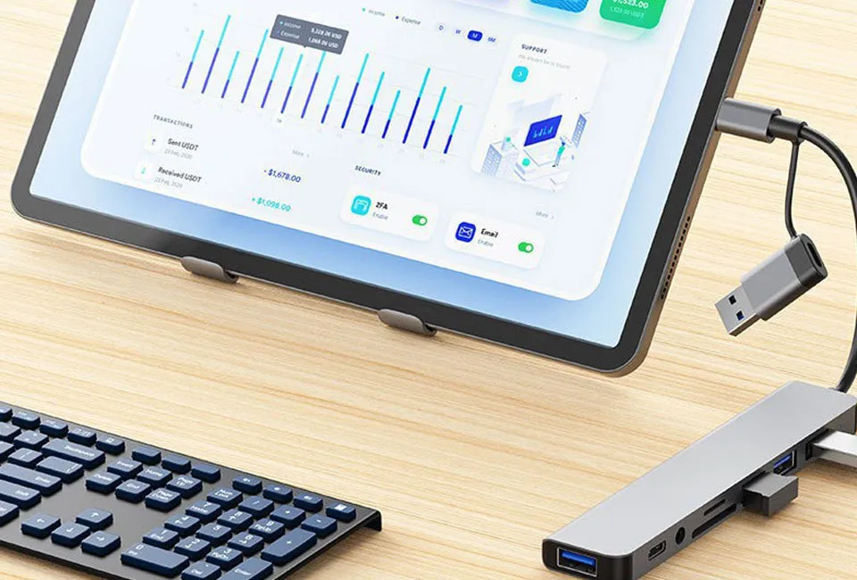 8-in-1 USB adapter