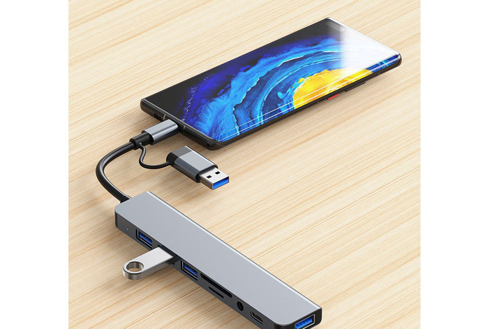 8-in-1 USB adapter