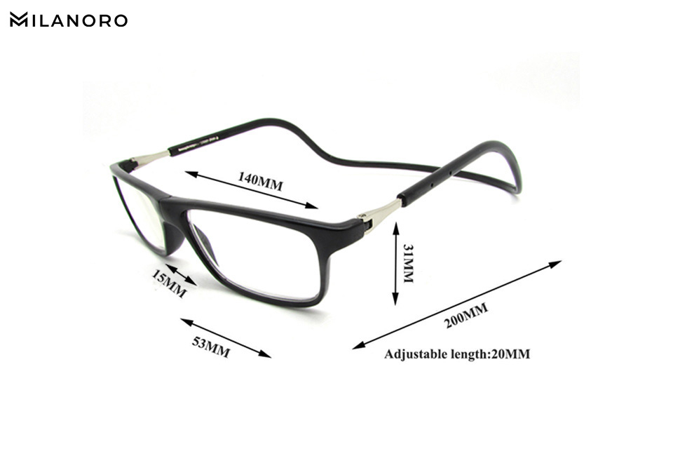 Magnetische Brille