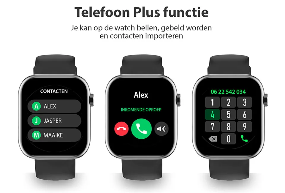 Smartwatch met vele functies