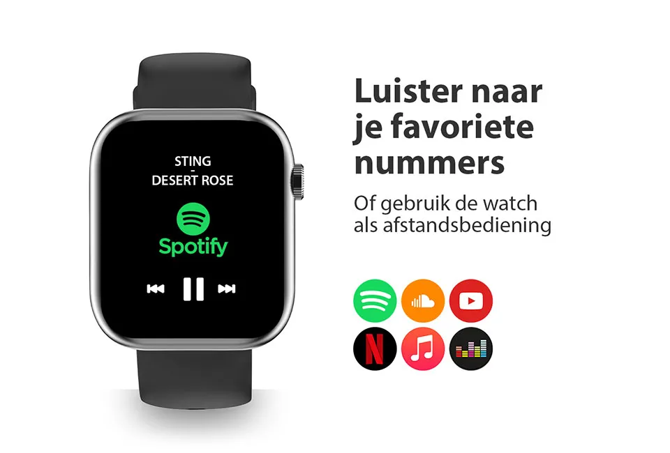 Smartwatch met vele functies