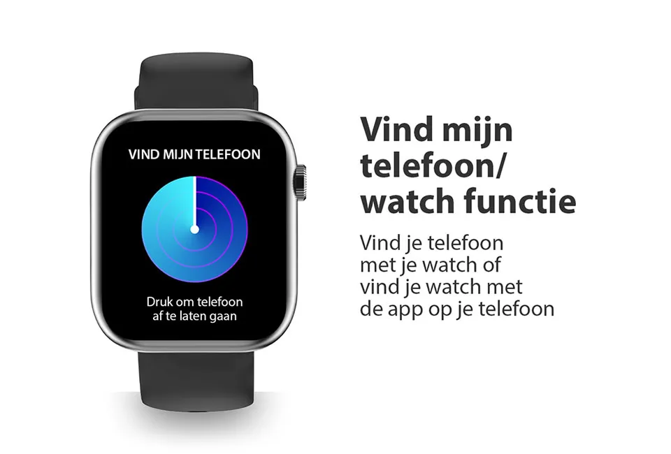 Smartwatch met vele functies