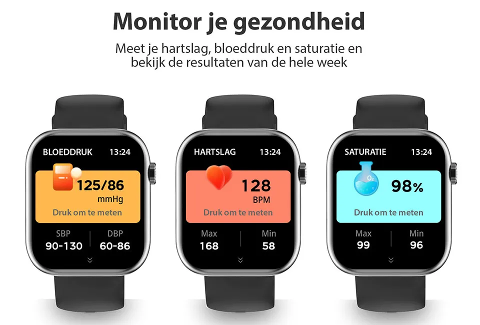 Smartwatch met vele functies