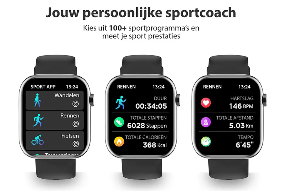 Smartwatch met vele functies