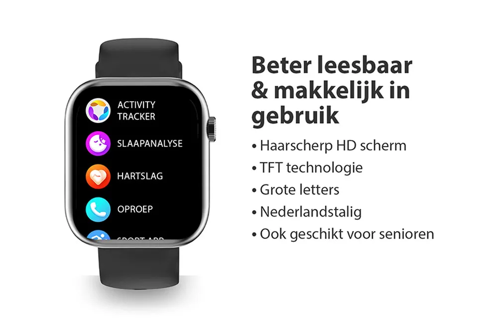 Smartwatch met vele functies