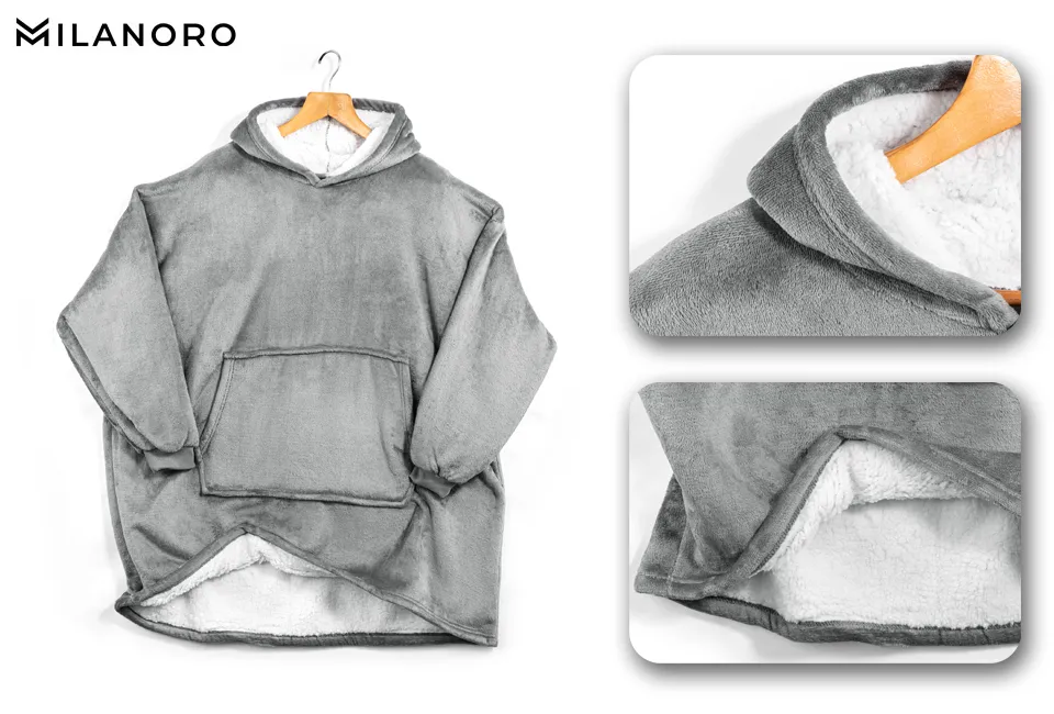 Manta con capucha - OFERTA con descuento extra