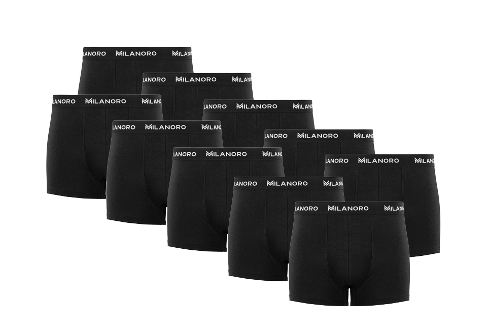 10 katoenen boxershorts