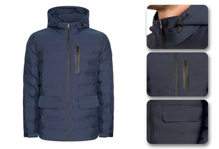 Stijlvolle water- en winddichte winterjas voor heren — 3