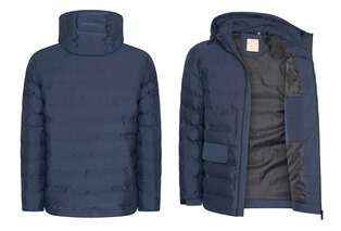 Stijlvolle water- en winddichte winterjas voor heren — 4
