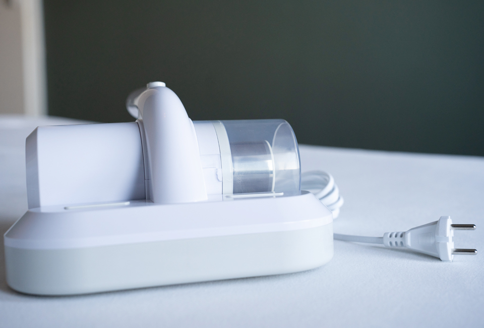 Aspirateur &agrave; main antiacariens