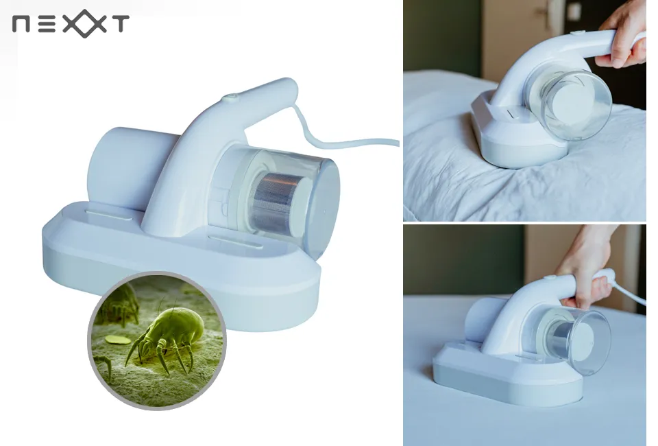 Aspirateur &agrave; main antiacariens