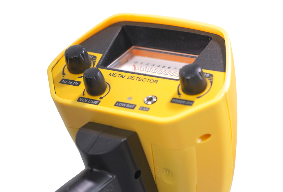 Verstelbare metaaldetector
