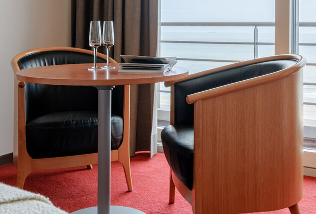 Viersterrenverblijf van 2 of 3 nachten met zeezicht aan de kust van Blankenberge - Hotel Riant-Séjour****