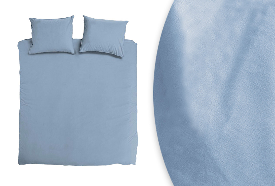 Percale cotton duvet cover