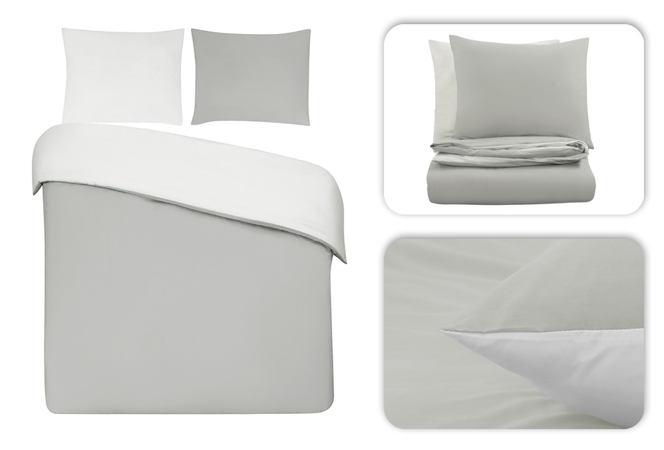 Percale cotton duvet cover