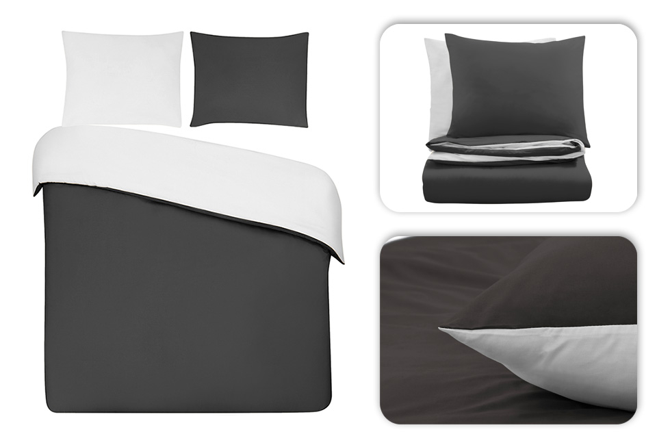 Percale cotton duvet cover