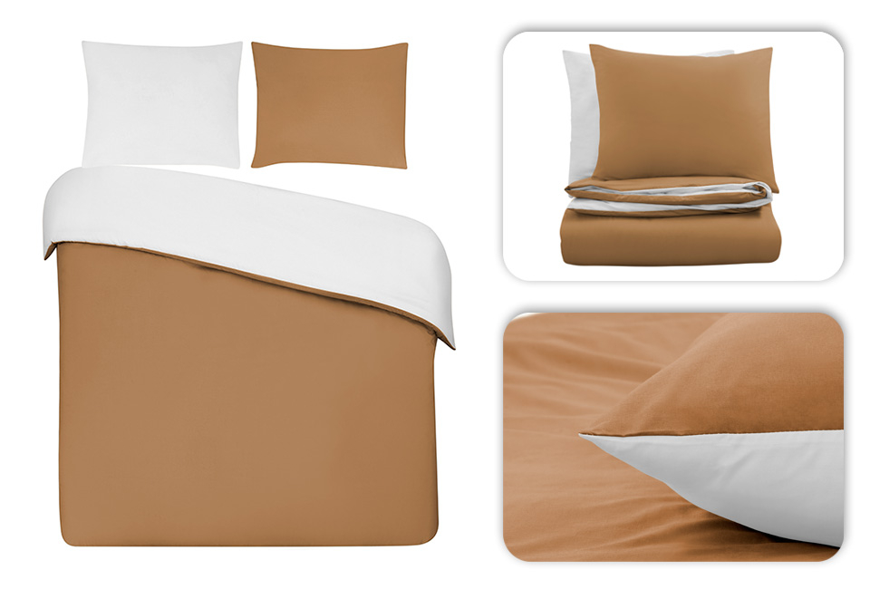 Percale cotton duvet cover