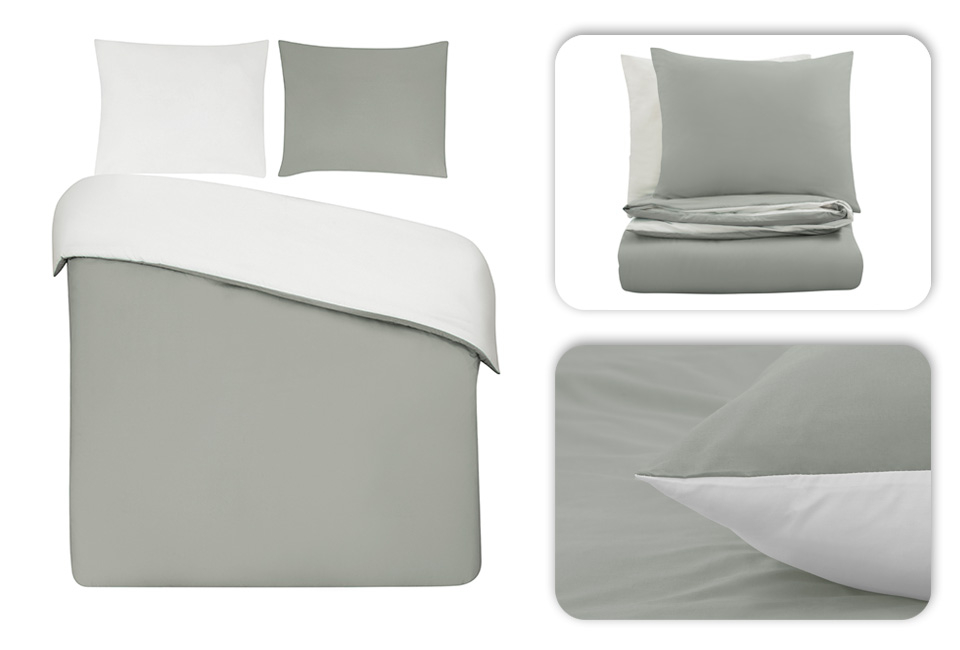 Percale cotton duvet cover