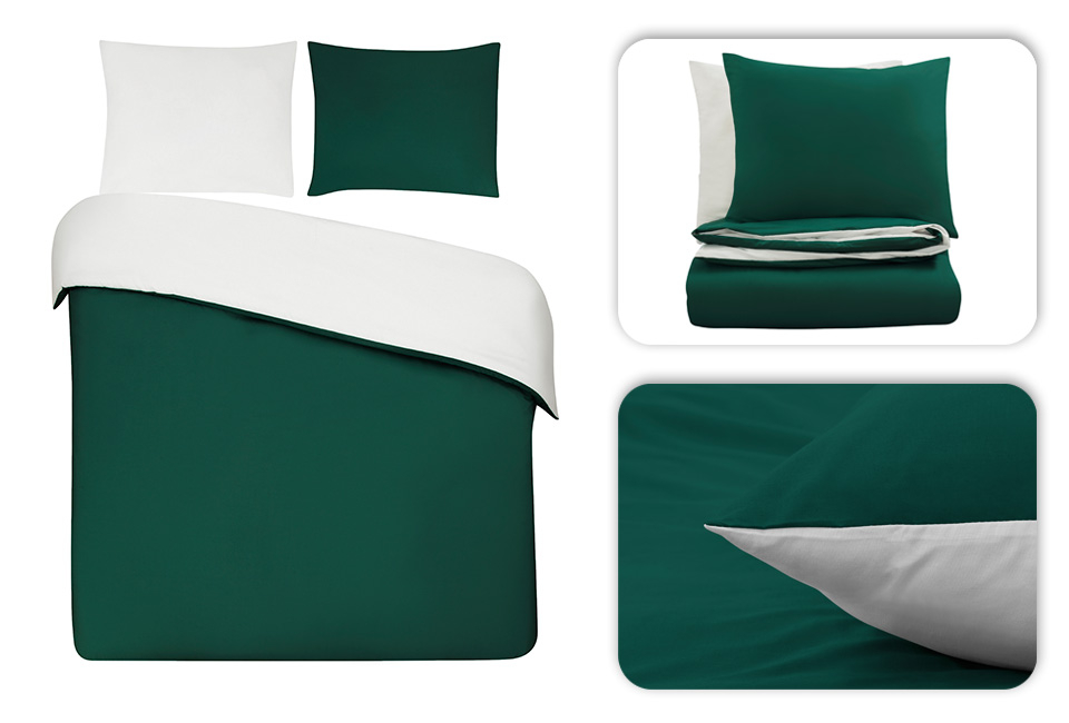 Percale cotton duvet cover
