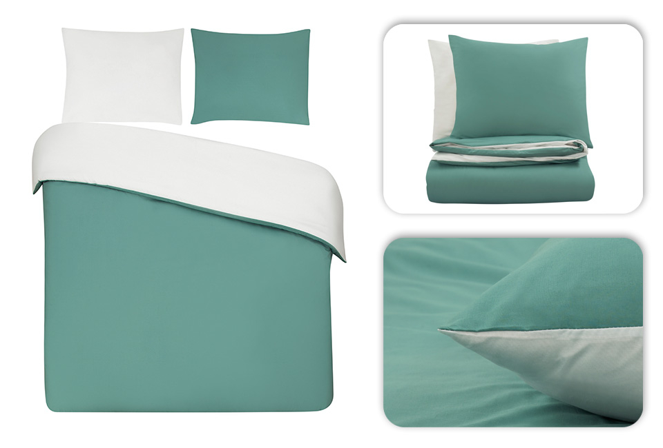 Percale cotton duvet cover