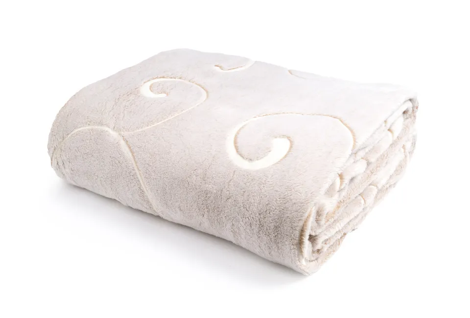 Plaid doux XL avec motif lumineux