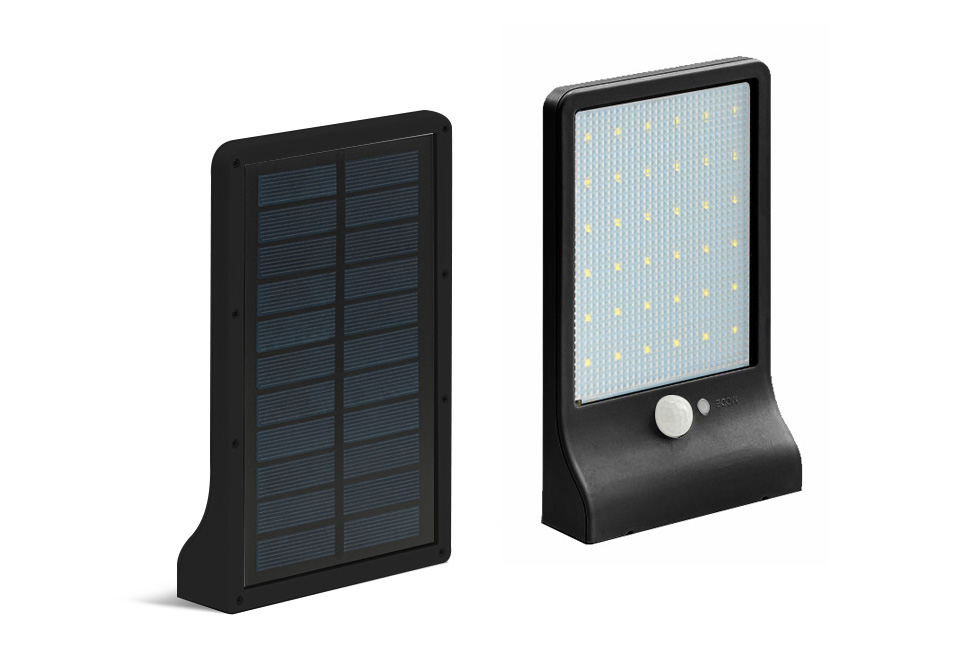 Buitenlamp op zonne-energie 