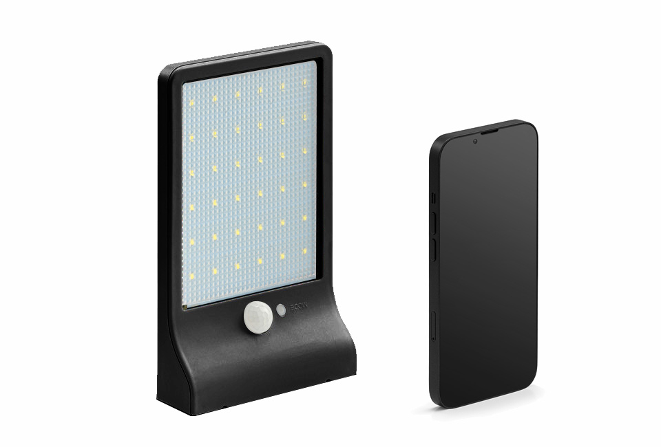 Buitenlamp op zonne-energie 