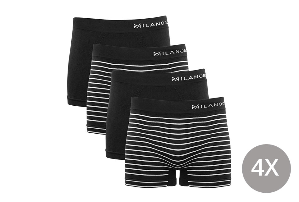 4 nahtlose Boxershorts