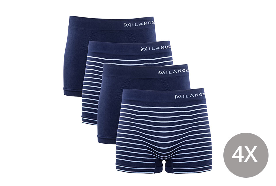 4 nahtlose Boxershorts