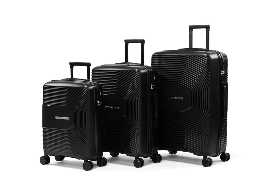Lot de 3 valises de voyage