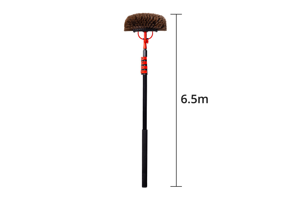 Brosse de lavage t&eacute;lescopique extra longue