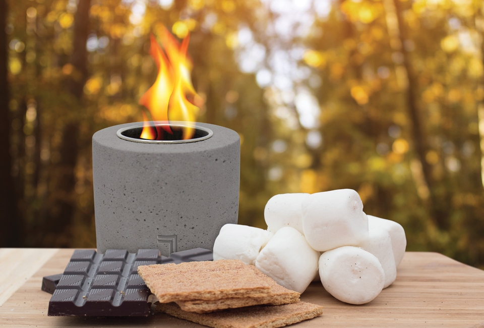 Table-top hearth