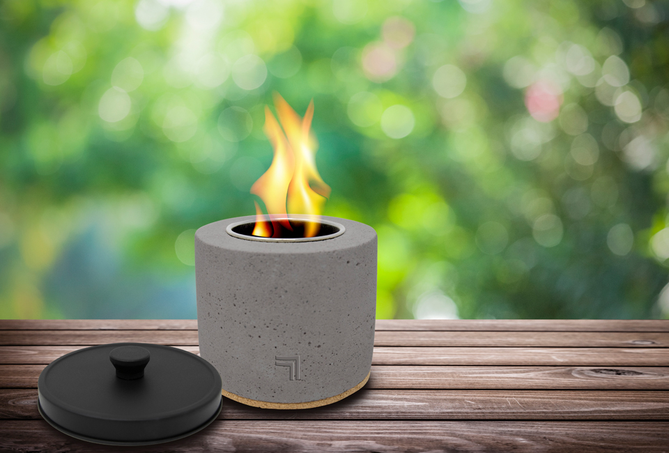 Table-top hearth
