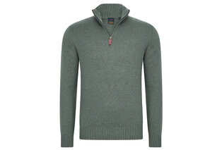 Modischer Pullover mit Stehkragen und Reißverschluss für Herren — 6