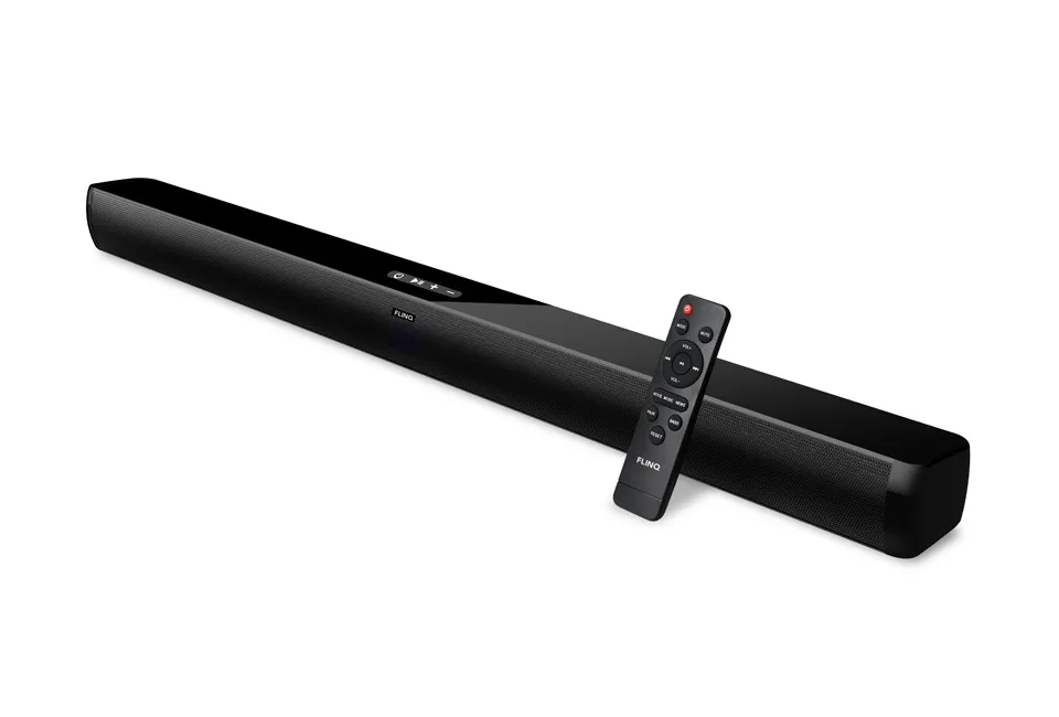 Kabellose Soundbar mit eingebauten Subwoofern