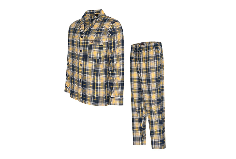 Pijama de franela para hombre