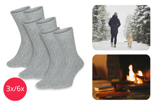 3 ou 6 paires de chaussettes d’hiver