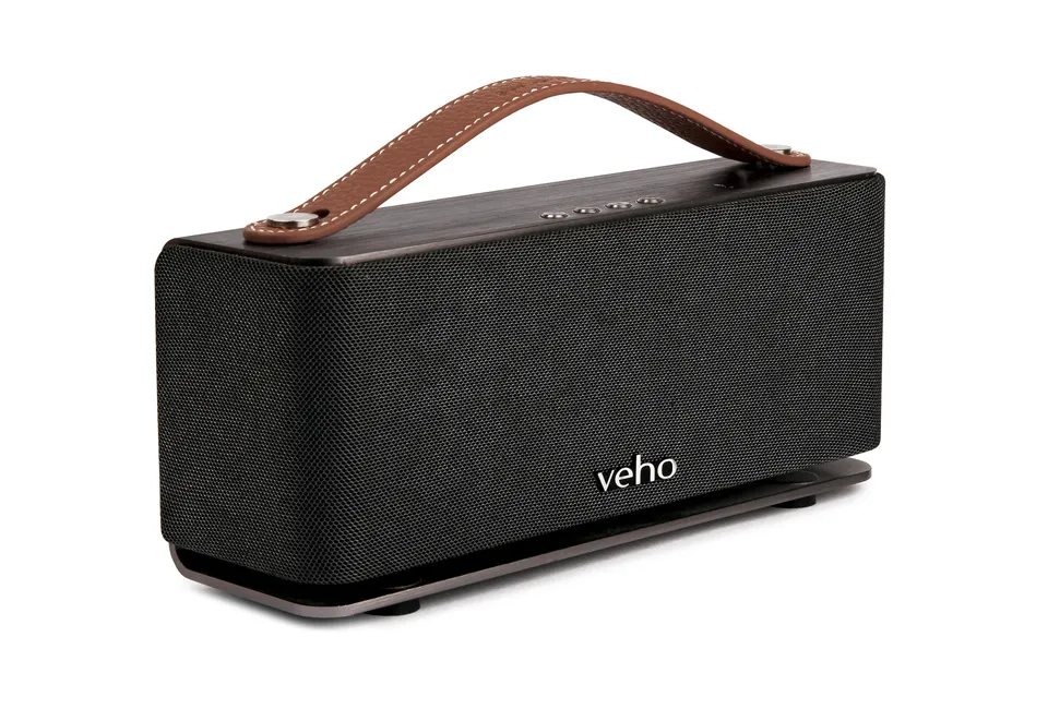 Retro Bluetooth-Lautsprecher und Powerbank